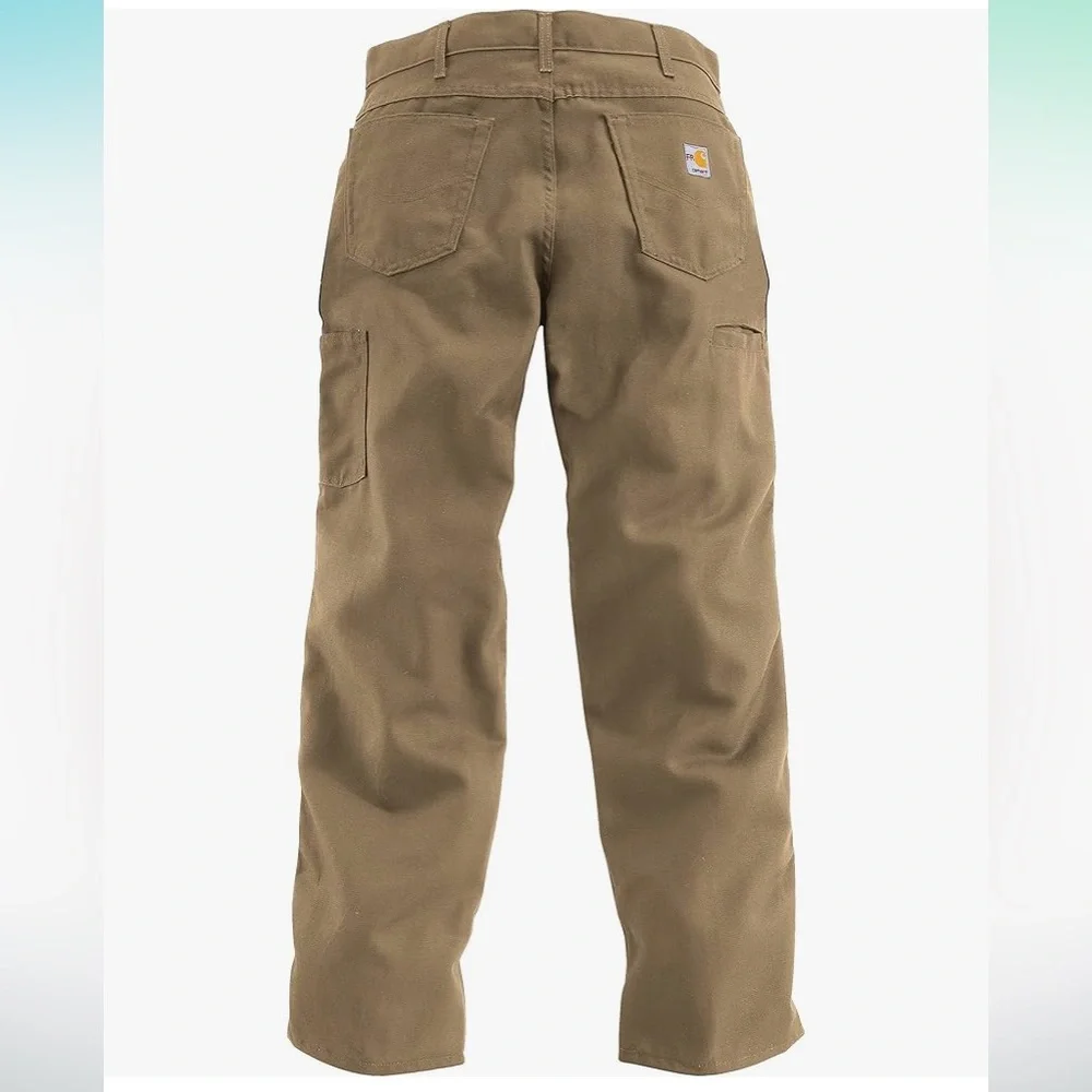 Carhartt Flame-Resistant Loose-Fit Midweight Canvas Pants, new